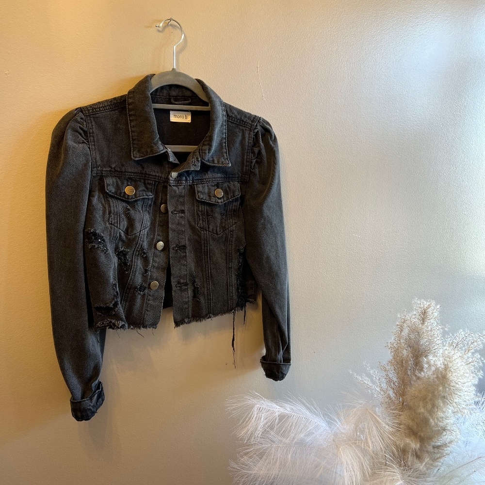 Mono B Distressed Jacket